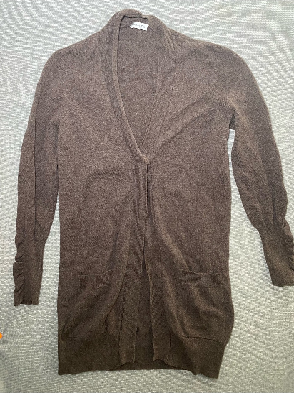 Rivamonti Wool/Silk/Alpaca Snap Button Cardigan Large